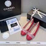 Chanel Red Women’S Ballerinas - Image 2