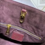 Louis Vuitton Onthego MM Monogram Empreinte Wine Red 35Cm M46601 - Image 6