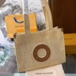 Louis Vuitton Onthego MM Natural Raffia Tan 30Cm M24723 - Image 2