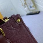 Louis Vuitton Onthego MM Monogram Empreinte Wine Red 35Cm M46601 - Image 5