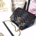 Gucci GG Marmont Shoulder Bag Black 32Cm 453569 DRW1T 1000 - Image 4