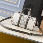 Louis Vuitton Keepall 25 Snakoflage Damier Green 25Cm - Image 4