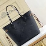 Louis Vuitton Bolsa Neverfull MM Black 31Cm M45856 - Image 3