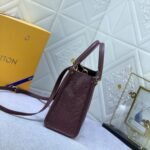 Louis Vuitton Onthego MM Monogram Empreinte Wine Red 35Cm M46601 - Image 3