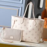 Louis Vuitton Neverfull MM Bag Beige 32Cm M14285 - Image 2