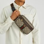 Gucci GG Ophidia Belt Bag Brown 24Cm 574796 97SIT 8747 - Image 9