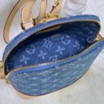 Louis Vuitton Alma Backpack Blue Denim 20Cm - Image 10