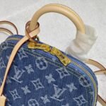 Louis Vuitton Alma Backpack Blue Denim 20Cm - Image 8