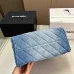 Chanel 25 Small Handbag Washed Denim Blue 25Cm AS5293 B20603 U0475 - Image 5