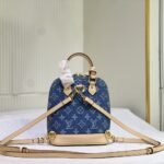 Louis Vuitton Alma Backpack Blue Denim 20Cm - Image 5