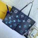 Louis Vuitton Neverfull MM Blue 31Cm M46514 - Image 3