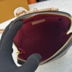 Louis Vuitton Alma Backpack Monogram Canvas Brown 20Cm M47132 - Image 9