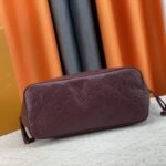 Louis Vuitton Neverfull MM Monogram Empreint Wine Red 31Cm M46599 - Image 5