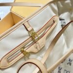 Louis Vuitton Neverfull MM Monogram Jacquard Fabric Multicolor Beige 32Cm M24905 - Image 8