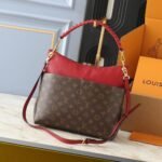 Louis Vuitton Maida Hobo Handbag Red Monogram 33Cm - Image 2