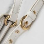 Saint Laurent Le Maillon Satchel Smooth Blanc Vintage 24Cm 6497952R20W9207 - Image 5
