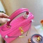 Hermès Kelly 25 Alligator Pink 25Cm - Image 2