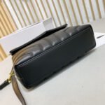 Saint Laurent Loulou Toy Strap Bag In Quilted Y Black With Bronze Toned Metal Hardware 20Cm 678401DV7071000 - Image 6