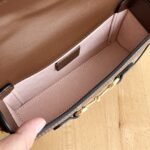 Gucci Horsebit 1955 Mini Bag‎ Beige And Dark Brown GG Supreme 18Cm 699296 92TCG 8563 - Image 9