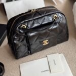 Chanel Bowling Bag Black 34Cm - Image 2