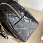 Chanel Bowling Bag Black 34Cm - Image 4