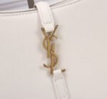 Saint Laurent Le 5 À 7 Hobo Bag In Smooth White 23Cm 6572282R20W9207 - Image 6