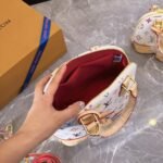 Louis Vuitton X Takashi Murakami Alma BB White Multicolor 24Cm - Image 7