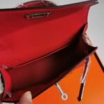 Hermès Mini Kelly Red 19Cm - Image 5