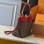 Louis Vuitton Maida Hobo Handbag Red Monogram 33Cm - Image 4