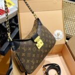 Louis Vuitton LV Twinny Monogram Canvas Brown 27Cm M46659 - Image 4