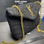Saint Laurent Small Loulou Boucle Bag Black 23Cm - Image 2