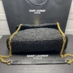 Saint Laurent Small Loulou Boucle Bag Black 23Cm - Image 6