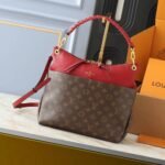 Louis Vuitton Maida Hobo Handbag Red Monogram 33Cm - Image 3