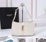 Saint Laurent Le 5 À 7 Hobo Bag In Smooth White 23Cm 6572282R20W9207 - Image 2