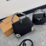 Louis Vuitton Capucines Python Handbag 27Cm - Image 2
