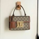 Gucci Padlock Small Top Handle Bag Brown 20Cm 838999 FAD6L 9758 - Image 5