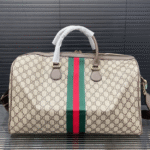 Gucci Ophidia Medium Duffle Bag Beige 45Cm - Image 3