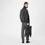 Louis Vuitton Saumur Backpack Monogram Eclipse Canvas 42Cm M45913 - Image 7