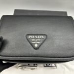 Prada Small Shoulder Bag In Black 23cm 1BD314 2DKV F0002 V 3OO - Image 8