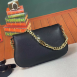 Gucci Blondie Shoulder Bag Black 28Cm 699268 UXX0G 1000 - Image 5