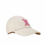 Louis Vuitton LV Signature Baseball Cap Beige M7289L