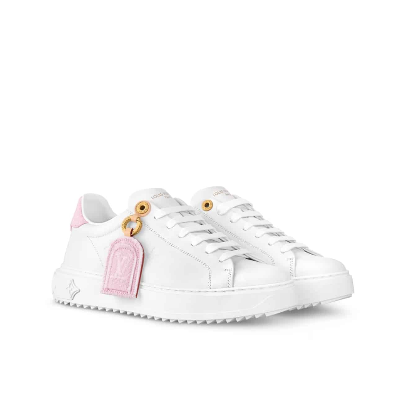 22-2-2-1 Louis Vuitton Time Out Sneaker Pink 1AGUXO - Image 1