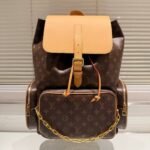 Louis Vuitton Trio Backpack Monogram Canvas Brown 43Cm M44658 - Image 2