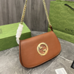 Gucci Blondie Shoulder Bag Brown 28Cm 699268 UXX0G 2535 - Image 2