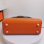 Hermes Kelly 25 Togo Handbag Orange 25Cm - Image 4