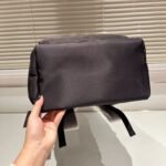 Prada Re Nylon And Saffiano Leather Backpack Black 43Cm 2VZ048 2DMG F0002 - Image 8