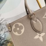 Louis Vuitton Onthego MM Monogram Empreinte Beige 35Cm M45494 - Image 4