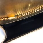 Saint Laurent Kate Chain Wallet With Tassel Yellow Copper 26cm - Image 8