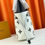 Louis Vuitton Neverfull MM Begie And Black 31Cm M46039 - Image 4