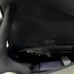 Prada Small Shoulder Bag In Black 23cm 1BD314 2DKV F0002 V 3OO - Image 9